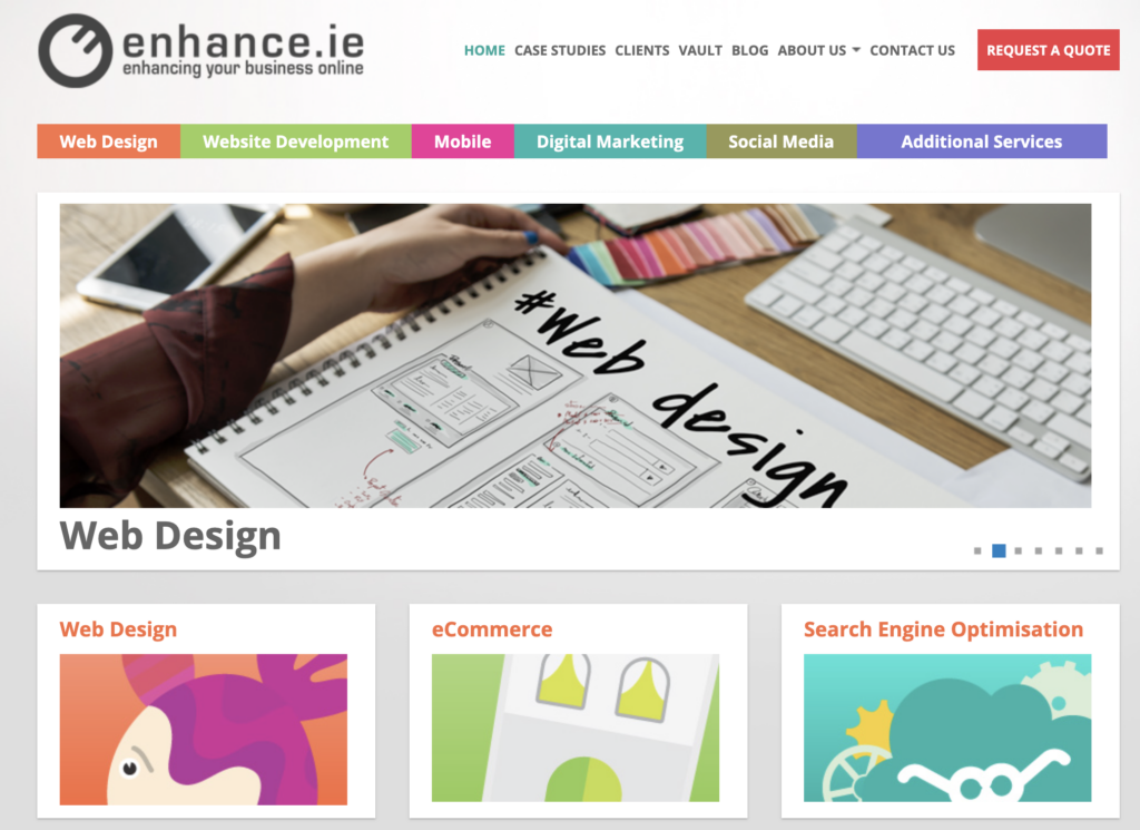 Empresas de desarrollo web en Dublín